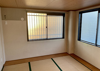 和室から洋室に